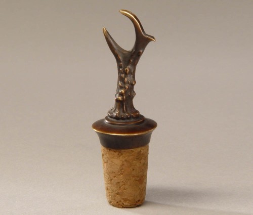 Korek do wina z rogiem