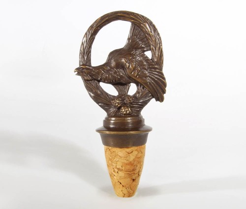 Korek do wina z głuszcem z brązu