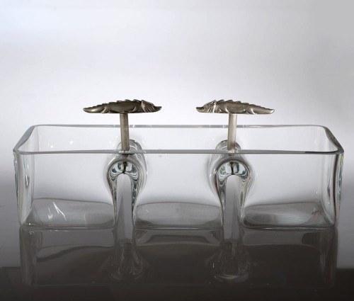 Wyjątkowy prezent dla wędkarza - szklana patera z jesiotrami