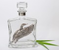 Prezent dla myśliwego - karafka ze srebrzoną kaczką