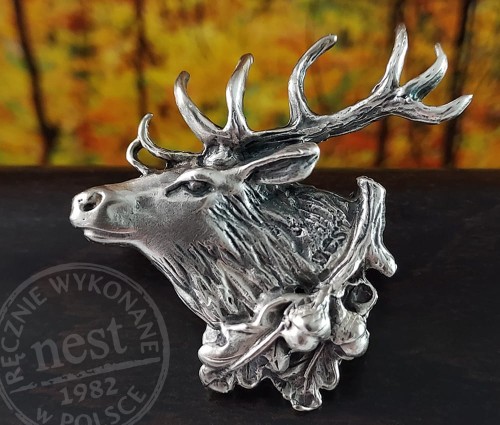Przypinka myśliwska - jeleń