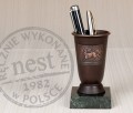 Przybornik na długopisy i drobiazgi z motywem zająca