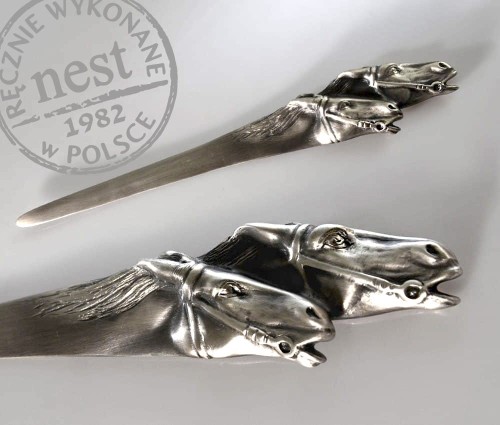 Nóż do papieru z motywem konia