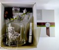 Pomysł na prezent dla myśliwego z dzikiem - karafka i kieliszek