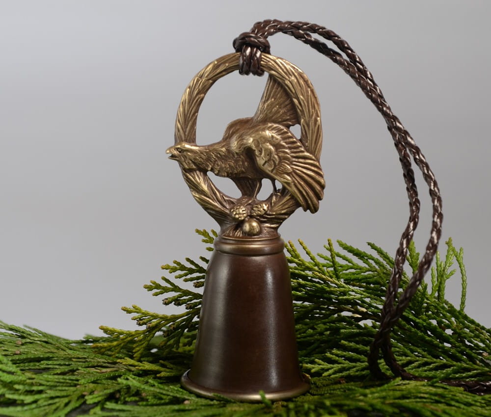 Kulawka z głuszcem z brązu