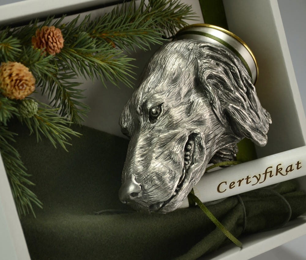 Luksusowa kulawka do piwa z psem