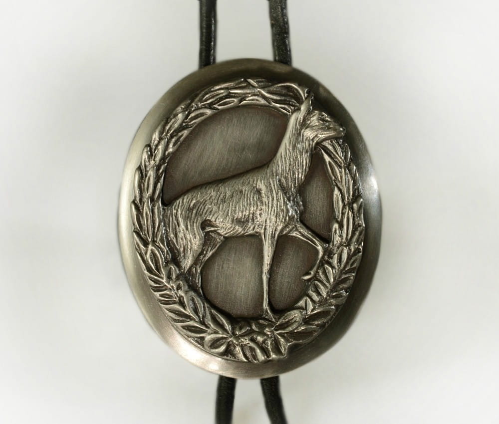 Prezent dla myśliwego, leśnika - bolo Koziołek -biżuteria myśliwska