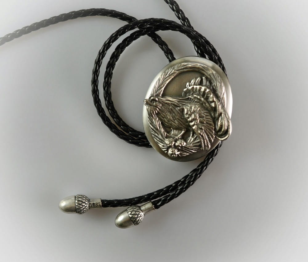 Prezent dla myśliwego - bolo cietrzew, biżuteria myśliwska