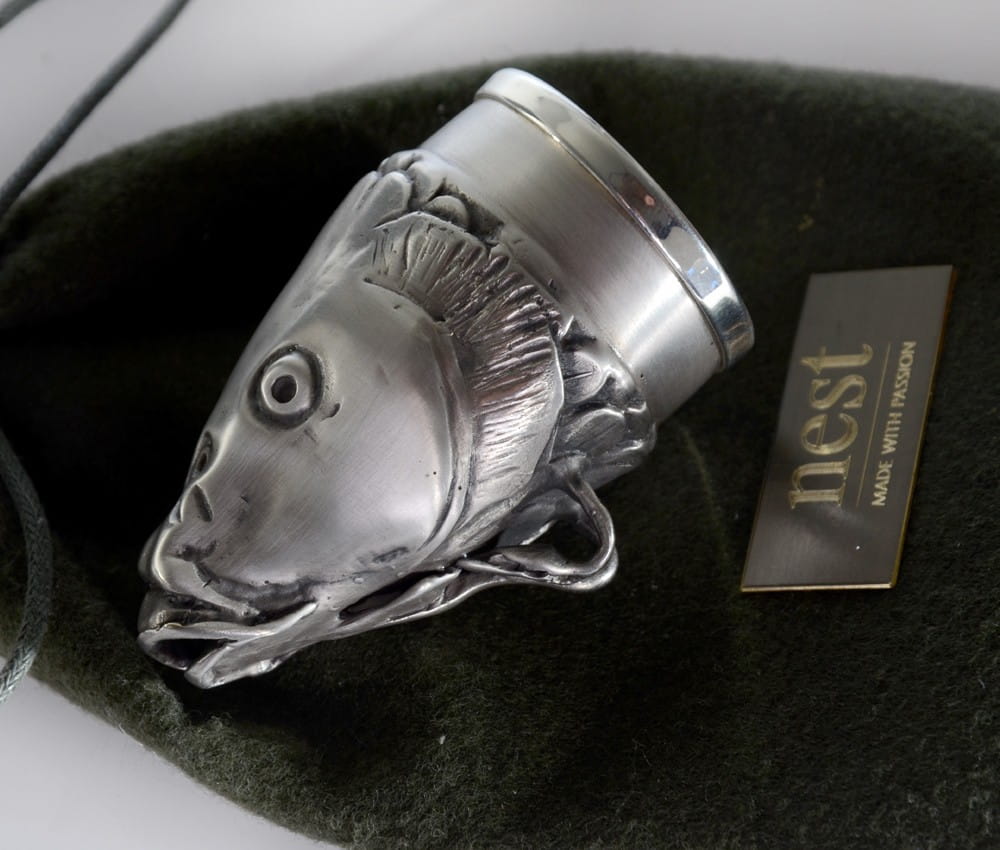 Prezent wędkarski - srebrzona kulawka karp