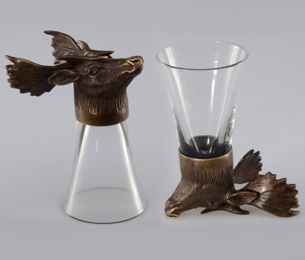 Kieliszek myśliwski z danielem